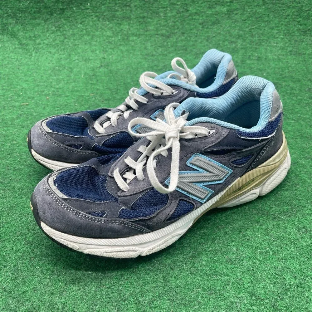 New Balance 990 V3 Athletic Running Shoes Navy W990NV3 Womens Size 9 D WIDE - Picture 3 of 3